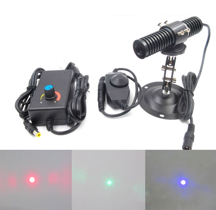 660nm/520nm/450nm Red/Green/Blue 10mm Beam Diameter Perfect Circle Laser Module φ22*90mm